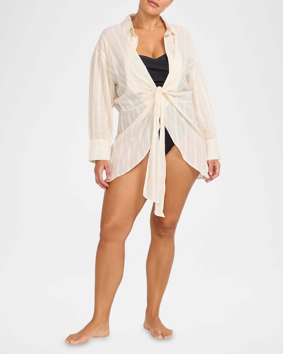 Plus Size Resort Wear Mahler Shirt